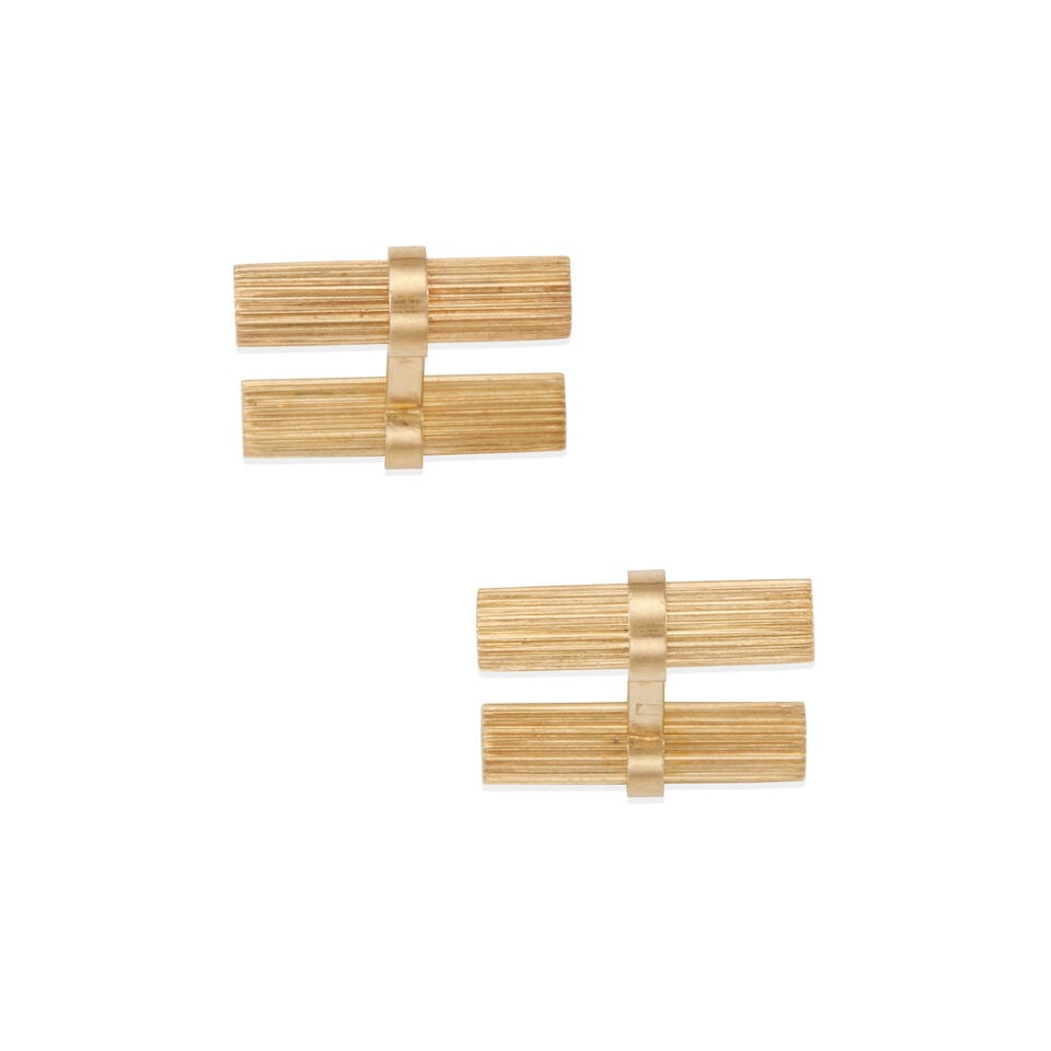 14K GOLD CUFFLINKS (1 of 2)