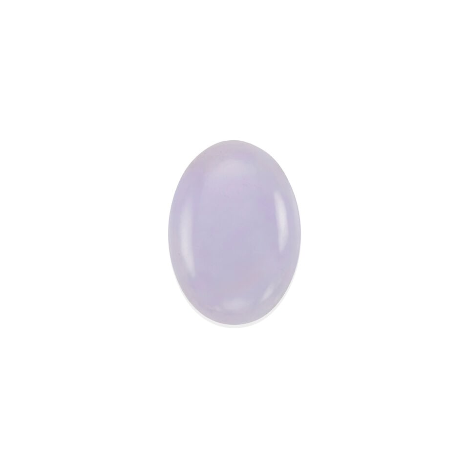 LOOSE JADEITE JADE WITH GIA REPORT: LOOSE JADEITE JADE WITH GIA REPORT • One oval cabochon jadeite jade stated to weigh 21.93 carats • Accompanied by GIA Jade Report no. 6237801763 dated December 15, 2025, stating the