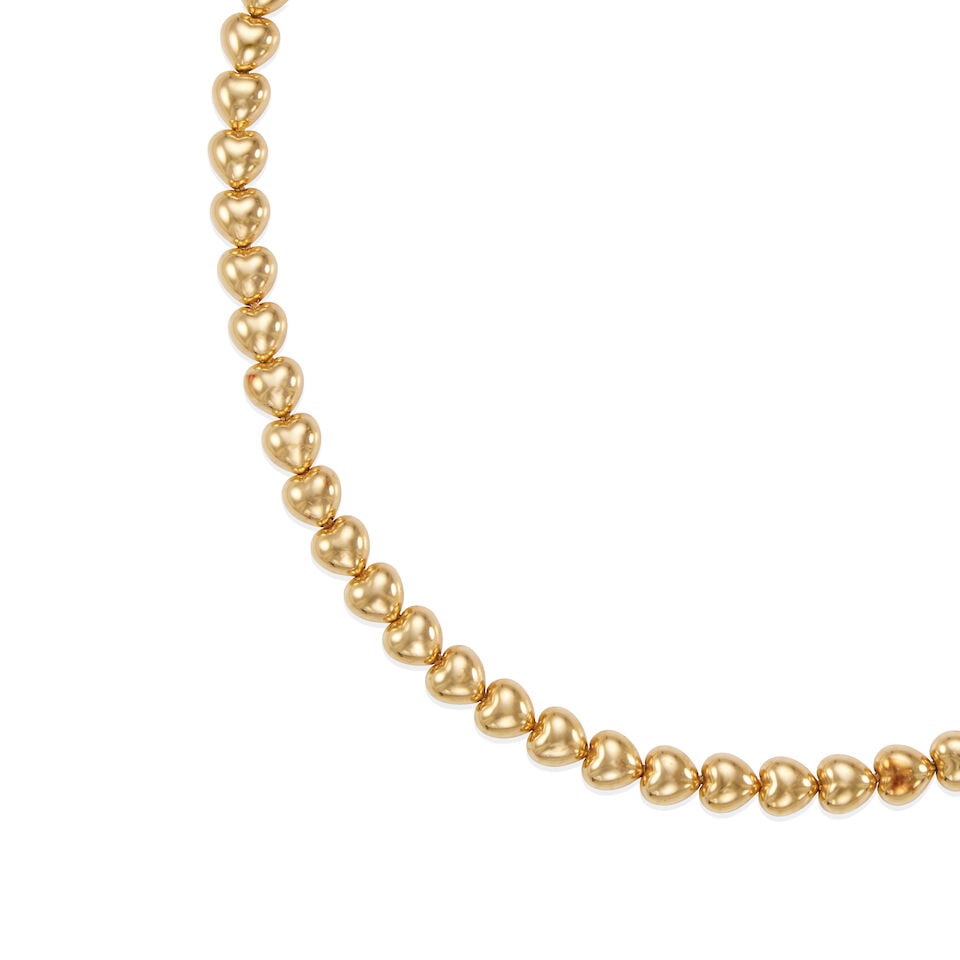 18K GOLD HEART NECKLACE - 2