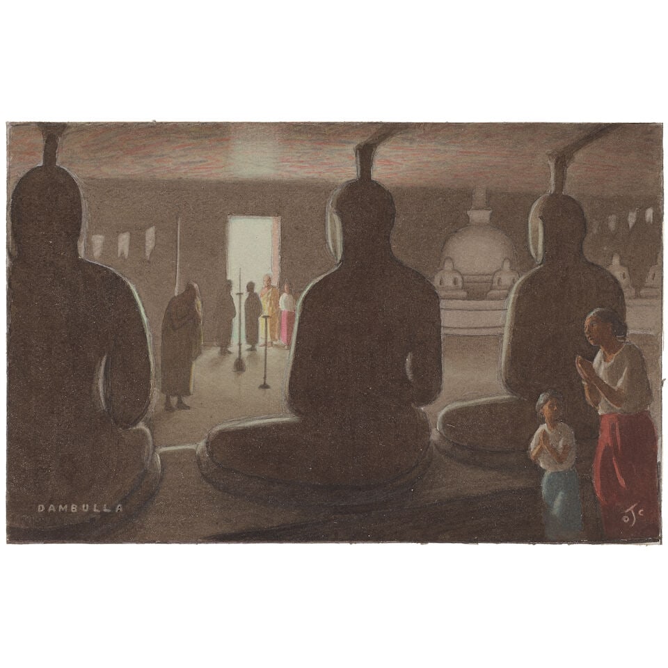 Oswald Couldrey (British 1882-1958) An album containing thirty views of Ceylon from 1915 - 1916 - 14