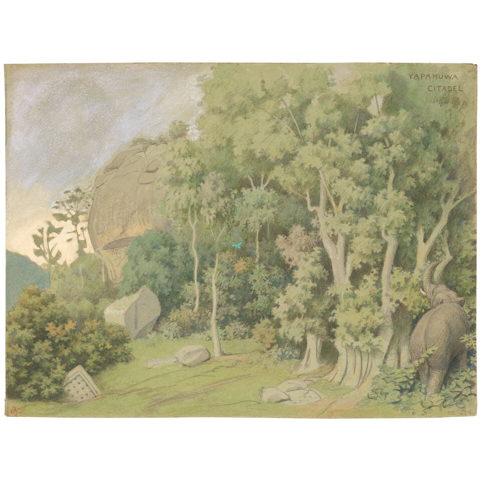 Oswald Couldrey (British 1882-1958) An album containing thirty views of Ceylon from 1915 - 1916 - 4