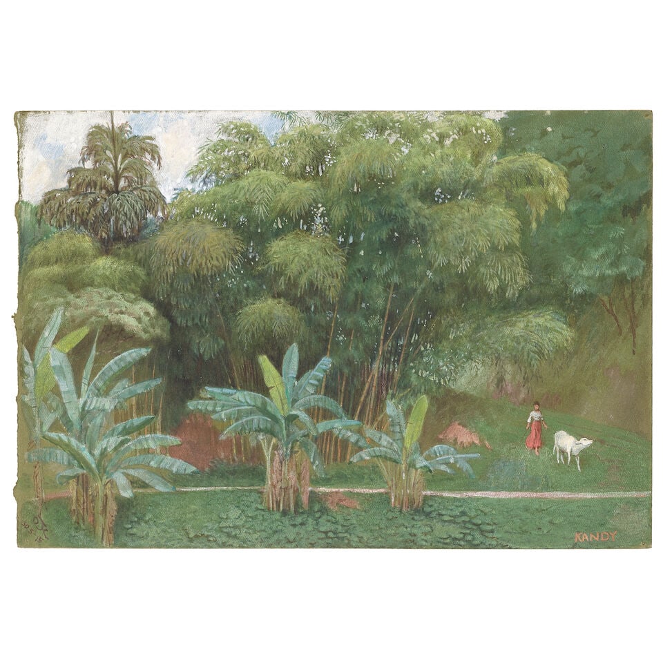 Oswald Couldrey (British 1882-1958) An album containing thirty views of Ceylon from 1915 - 1916 - 5