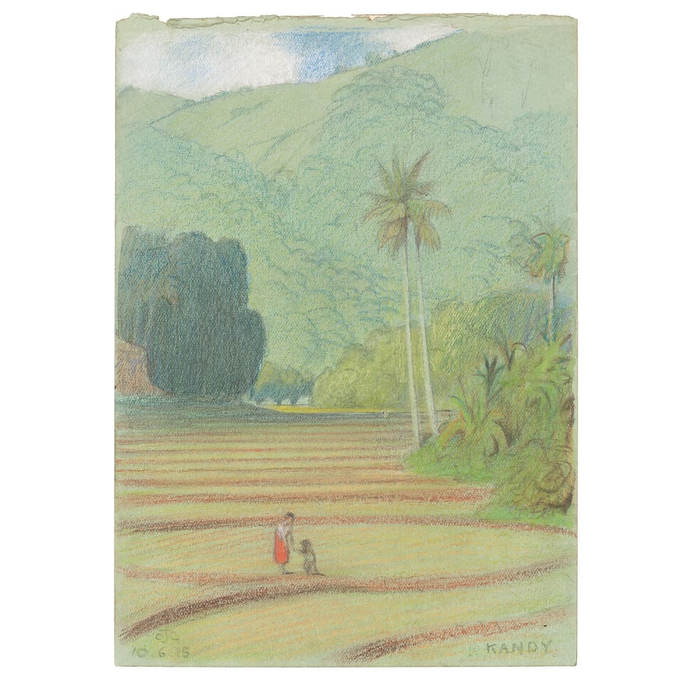 Oswald Couldrey (British 1882-1958) An album containing thirty views of Ceylon from 1915 - 1916 - 8