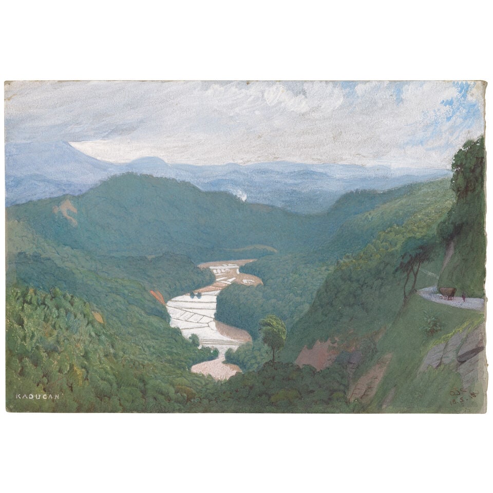 Oswald Couldrey (British 1882-1958) An album containing thirty views of Ceylon from 1915 - 1916 - 9