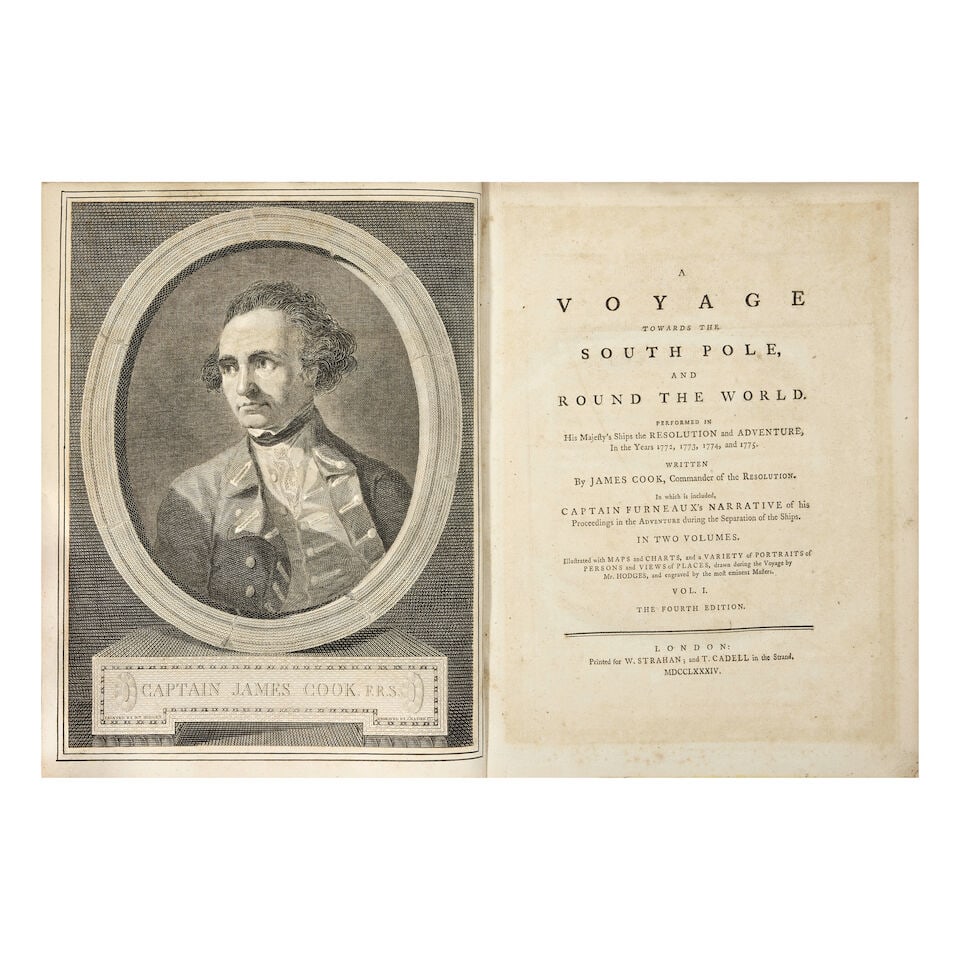 COOK (JAMES) HAWKESWORTH (JOHN) An Account of the Voyages Undertaken by the Order of His Presen... - 2
