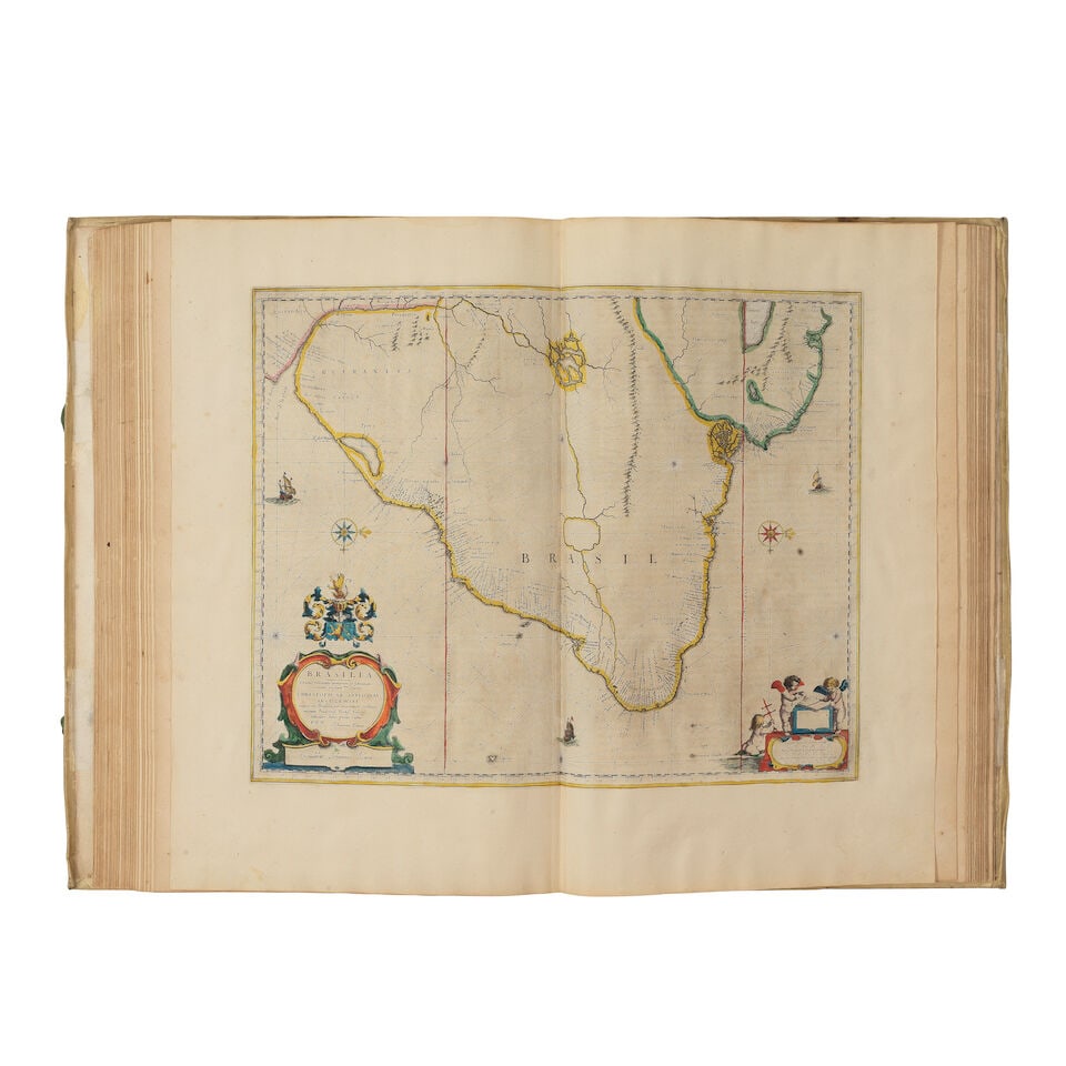 BLAEU (JAN) [Atlas maior] Nuevo Atlas o Teatro del Mundo, vol. 1-7 and 10 FIRST EDITION IN SPANI... - 7