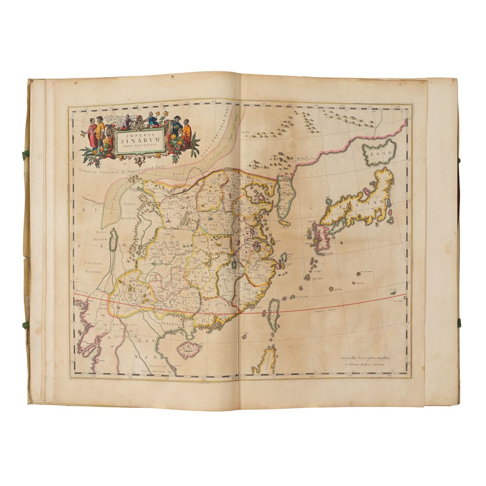 BLAEU (JAN) [Atlas maior] Nuevo Atlas o Teatro del Mundo, vol. 1-7 and 10 FIRST EDITION IN SPANI... - 8