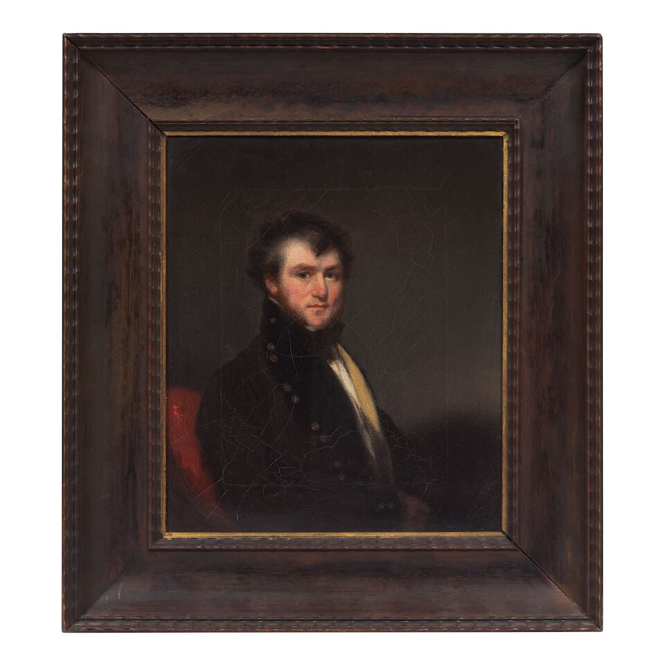 Lamqua (Chinese, active 1805-1830) Portrait of a naval officer - 2