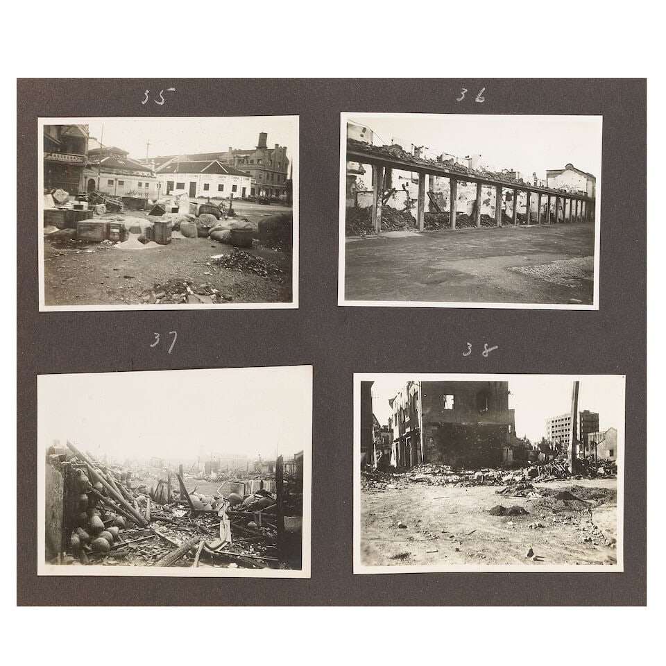 SHANGHAI - [AH FONG STUDIOS] The Sino-Japanese Hostilities 1937. Shanghai, 200 vintage photos in... - 4
