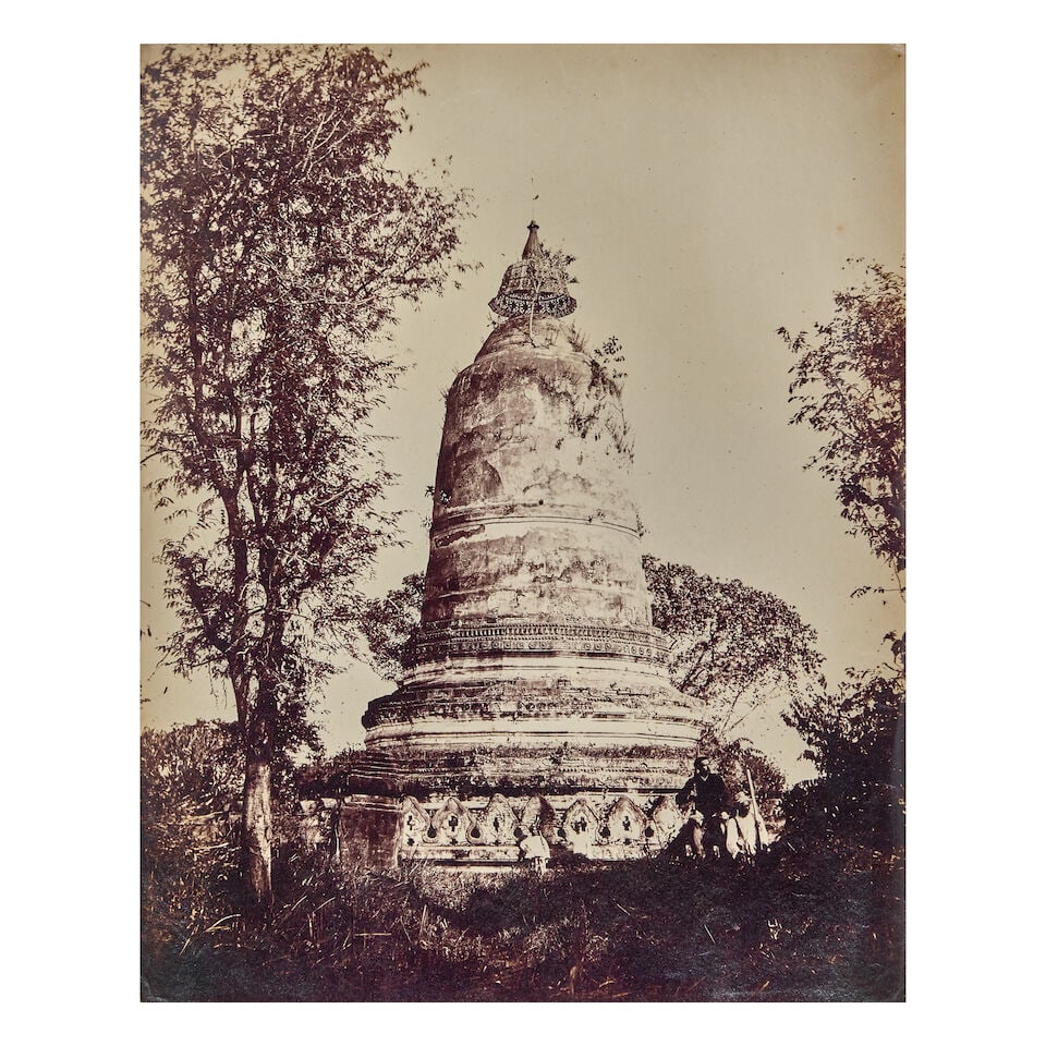 BURMA EXPEDITION 1867-1868. Manuscript account, and photographs, by a member of the party, with ... - 2