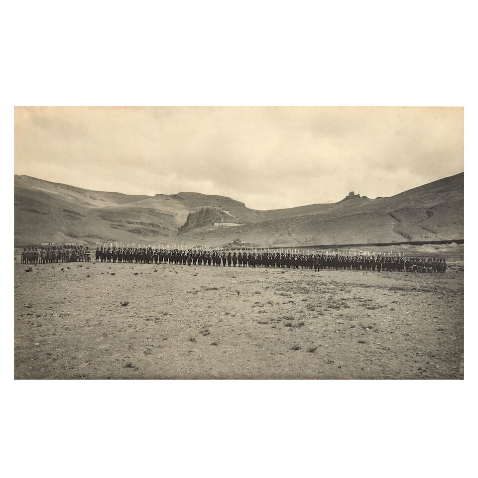 TIBET WHITE (JOHN CLAUDE) Three views of Tibet, comprising; Khampa Dzong [from the East]; View o... - 3