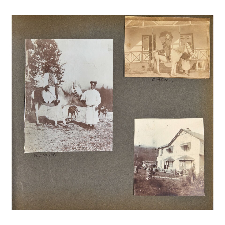 SIKKIM AND TIBET - W.H. HODGES ARCHIVE An archive of photographs, manuscripts, printed papers et... - 2