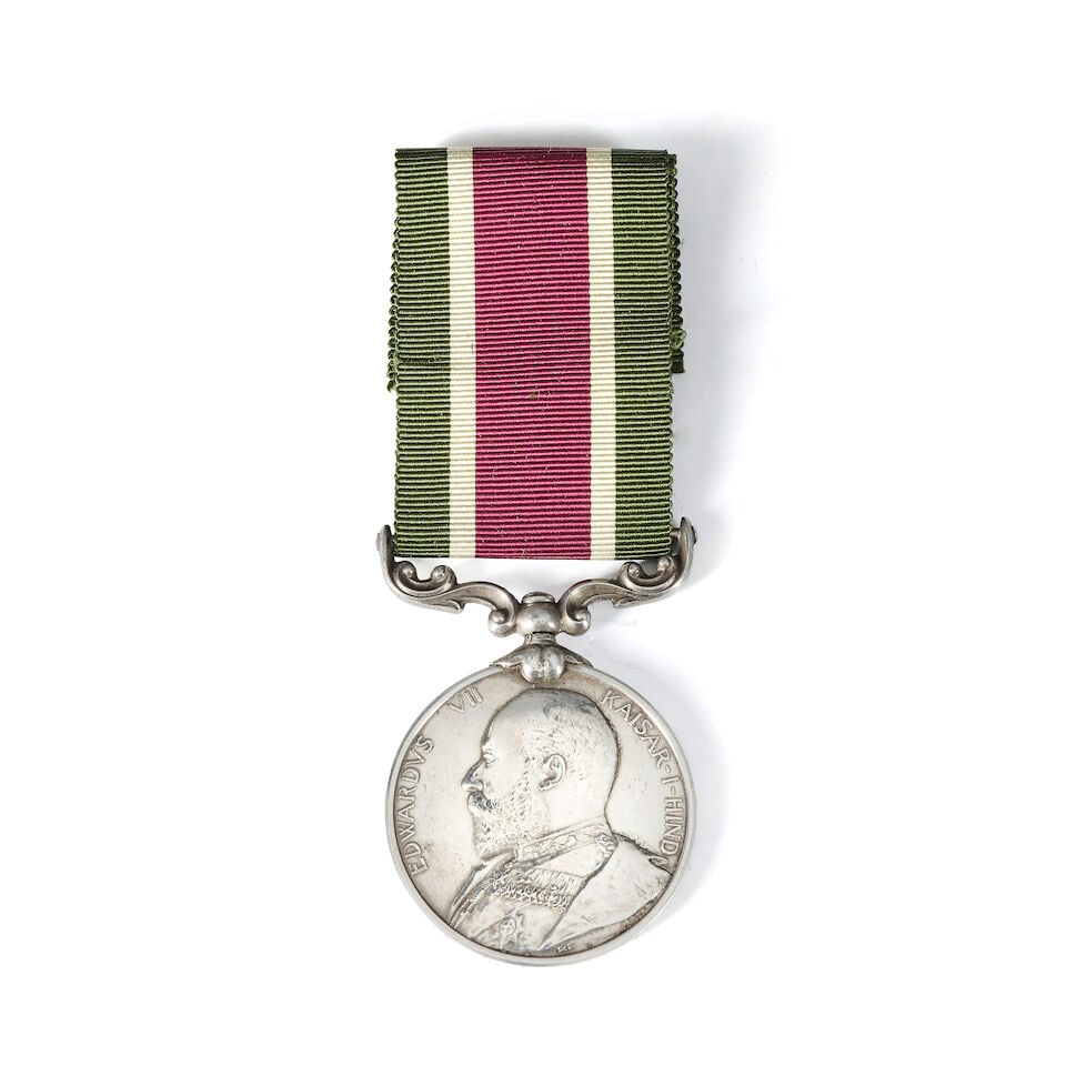 TIBET - YOUNGHUSBAND MISSION The Tibet Medal 1903-04, in silver, awarded '1247 Trooper W.H. Hodg... - 2