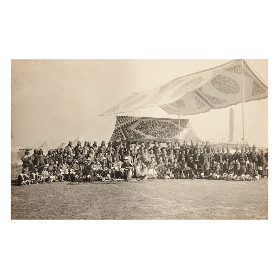 TIBET, BHUTAN AND SIKKIM AND DELHI DURBAR JOHNSTON & HOFFMANN, Photographers. Seven photographs,... - 3
