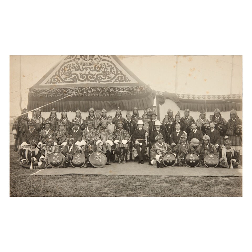 TIBET, BHUTAN AND SIKKIM AND DELHI DURBAR JOHNSTON & HOFFMANN, Photographers. Seven photographs,... - 4