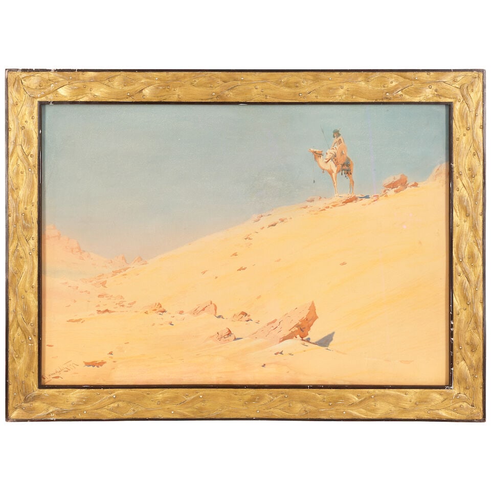 Augustus Osborne Lamplough, A.R.A., R.W.S (British, 1877-1930) A Tuareg Scout - 2