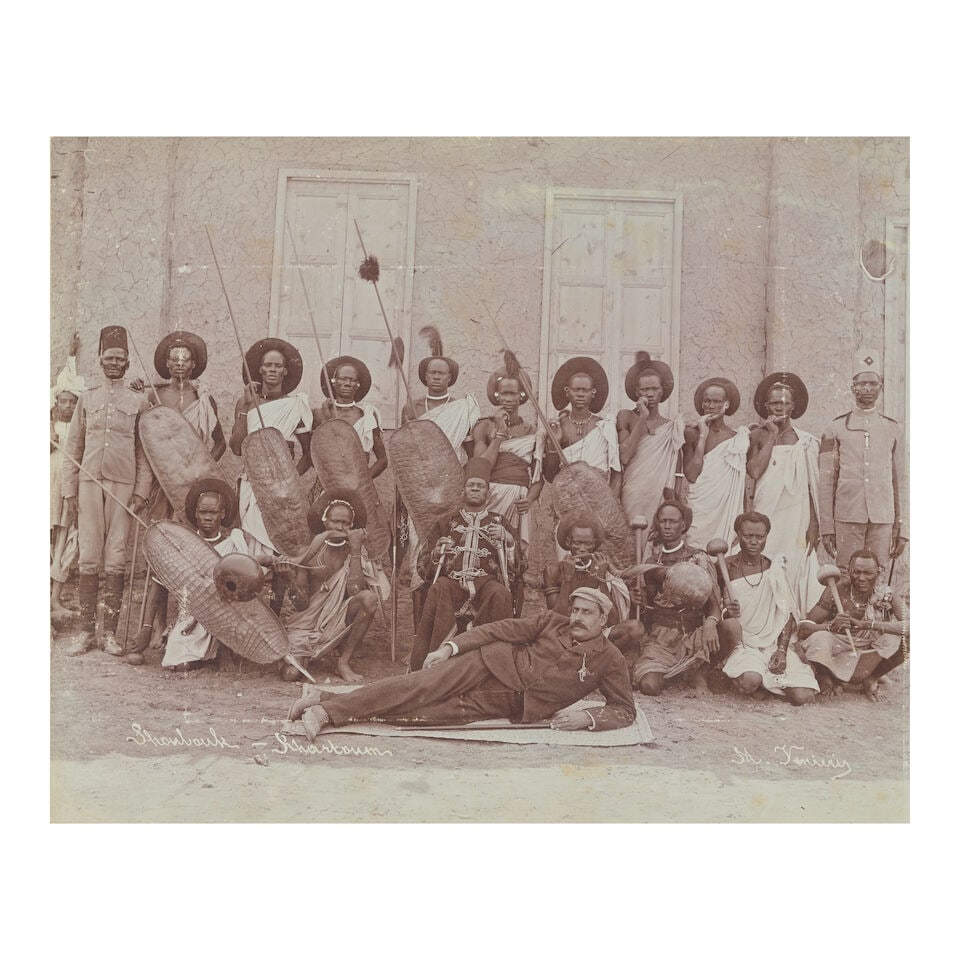 SUDAN - PHOTOGRAPHY Two albums of views and life Sudan, relating to the career of Colonel Willia... - 3