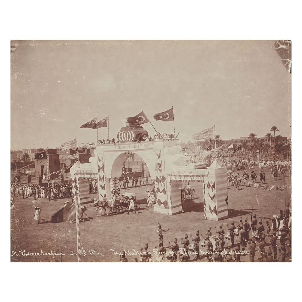 SUDAN - PHOTOGRAPHY Two albums of views and life Sudan, relating to the career of Colonel Willia... - 5