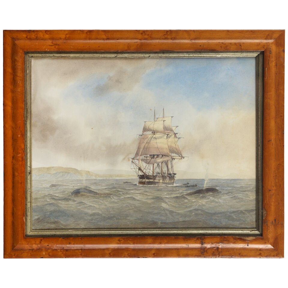 English School, 19th Century Whalers in the Arctic, and a companion - 4