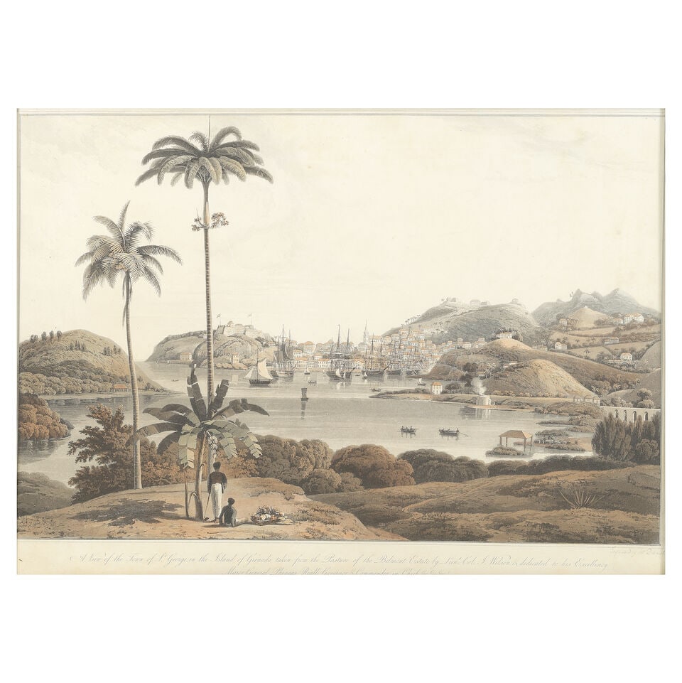 William Daniell RA (British, 1769-1837), After Lieutenant Colonel J. Wilson 'A View of the Town ... - 2