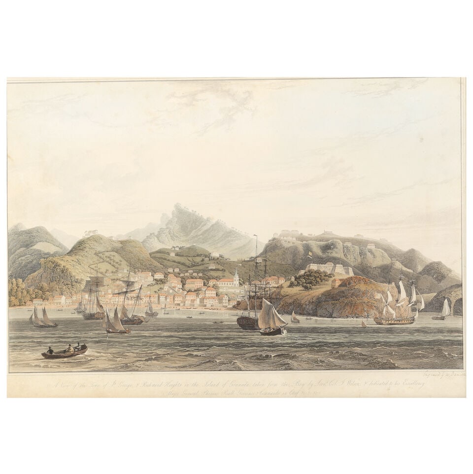 William Daniell RA (British, 1769-1837), After Lieutenant Colonel J. Wilson 'A View of the Town ... - 3