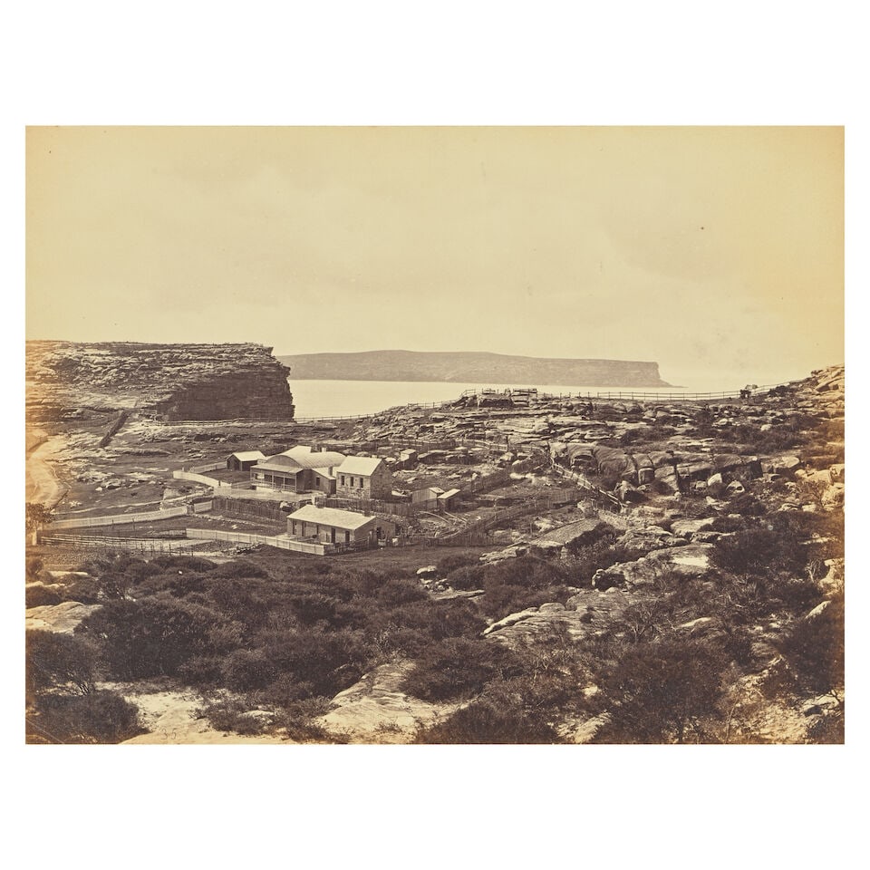 AUSTRALIA - NEW SOUTH WALES BRODIE (ALEXANDER) and others. A group of 17 views in New South Wale...: AUSTRALIA - NEW SOUTH WALES BRODIE (ALEXANDER) and others. A group of 17 views in New South Wales, including a 2-part panorama of the Zig-Zag Railway, albumen prints, mounted one per page (recto only)