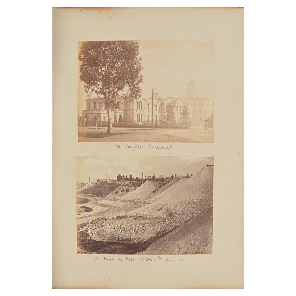 AUSTRALIA, FIJI, NEW CALEDONIA, ETC. Two albums of views in Australia, Fiji, New Caledonia, Indi... - 2