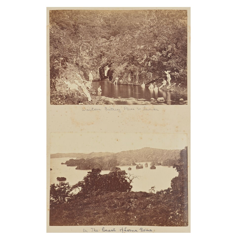 AUSTRALIA, FIJI, NEW CALEDONIA, ETC. Two albums of views in Australia, Fiji, New Caledonia, Indi... - 7