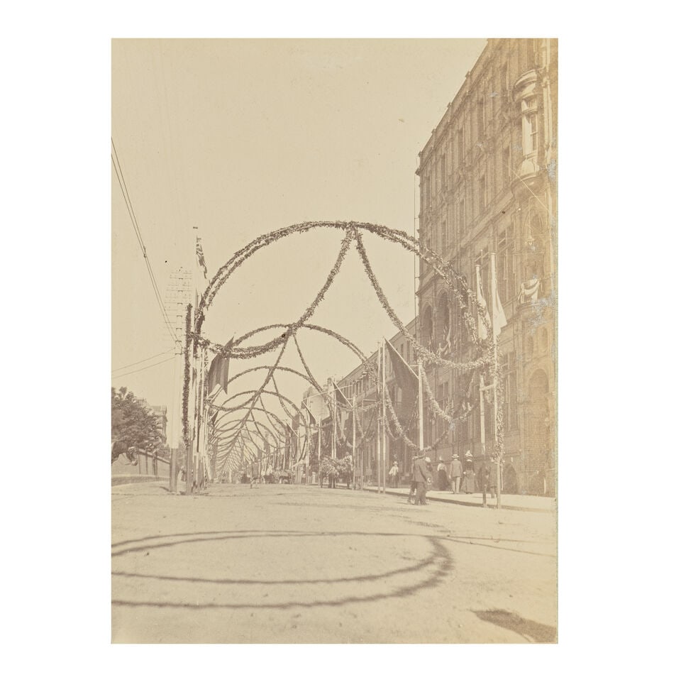 AUSTRALIA-Views of Sydney (including street decorations for the Commonwealth Celebrations), comp... - 4