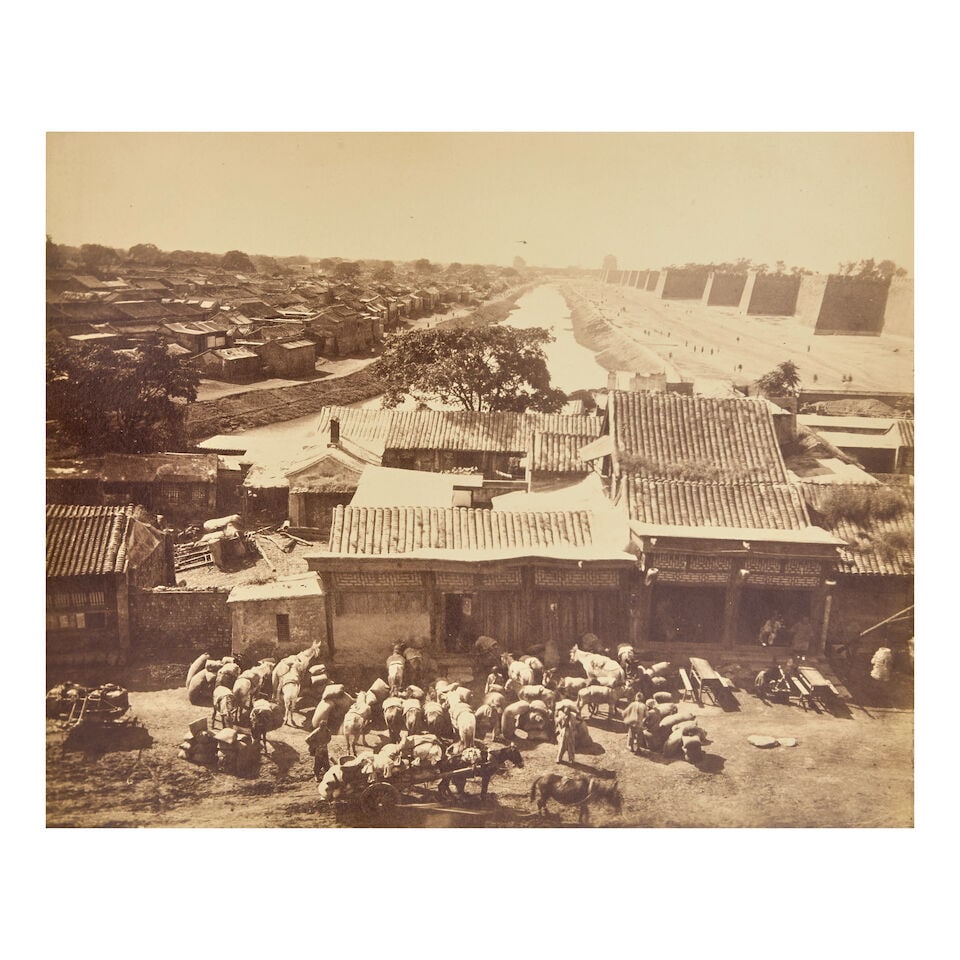 CHINA - BEIJING CHILD (THOMAS) Four views, comprising 'No. 110. The Pagoda near Peking', 1870s (5) - 2