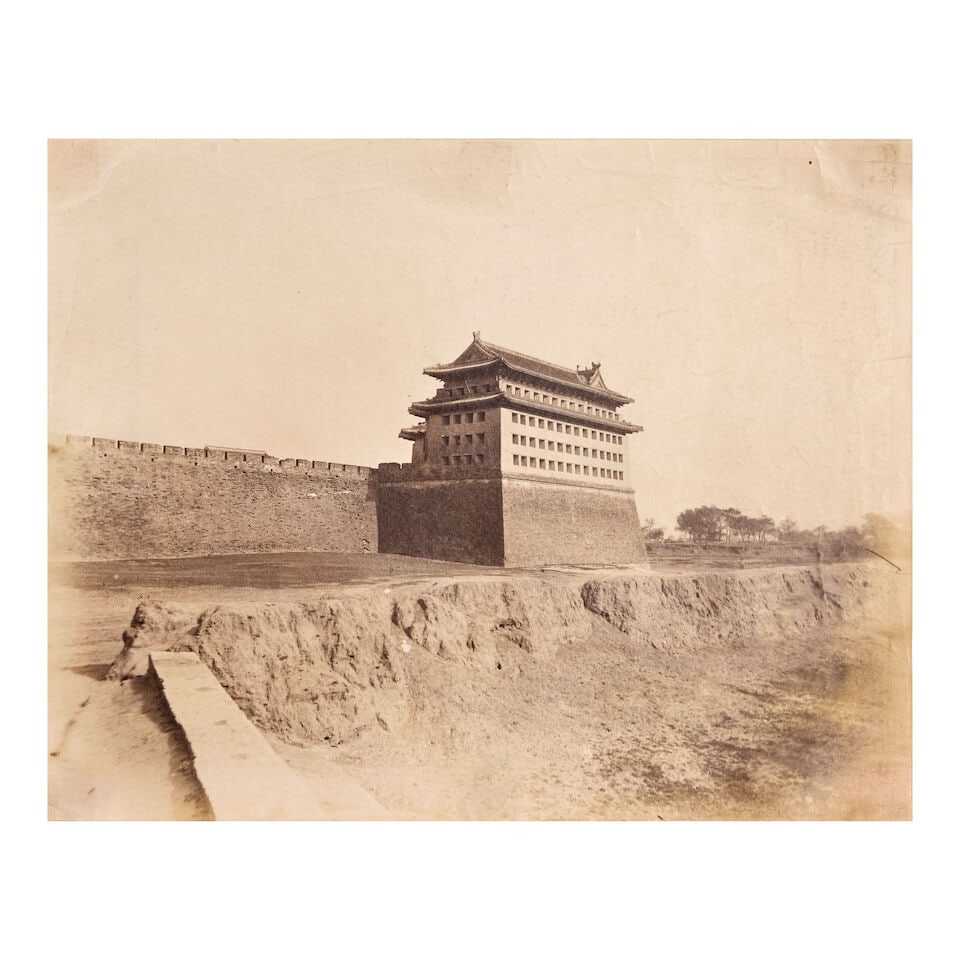 CHINA - BEIJING Seventeen good views of Beijing [Peking], including the city walls, observatory,... - 2