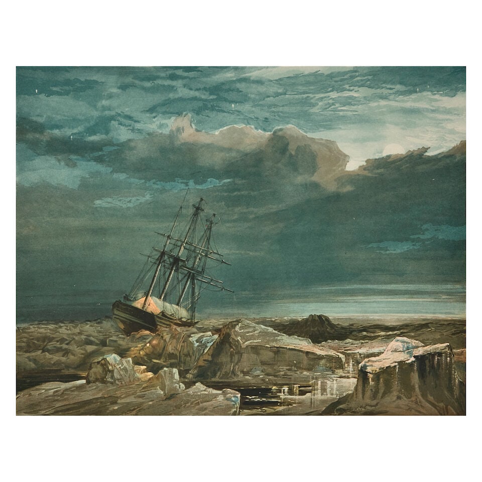 CRESSWELL (SAMUEL GURNEY) A Series of Eight Sketches in Colour (together with a Coloured Map of ... - 2