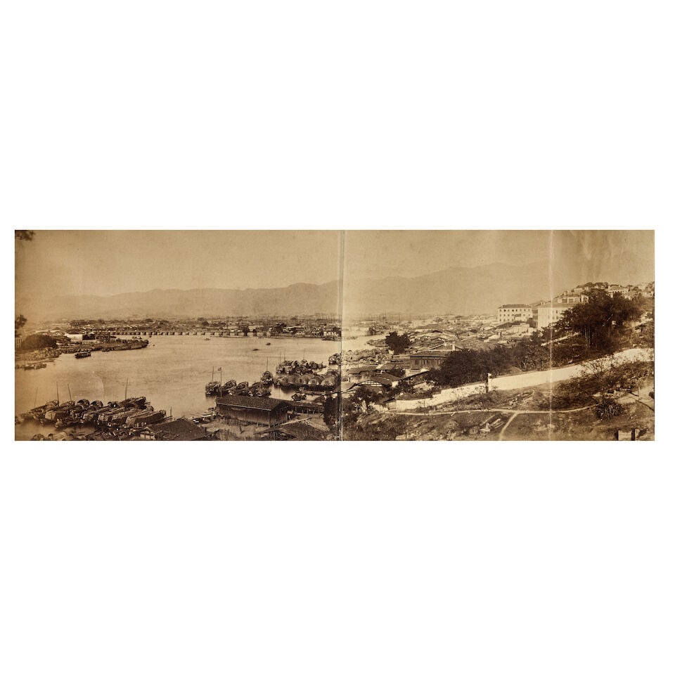 CHINA - FOOCHOW/FUZHOU AND AMOY Group of nine views of Fuzhou, nearby Minjiang river, and Amoy, ... - 3