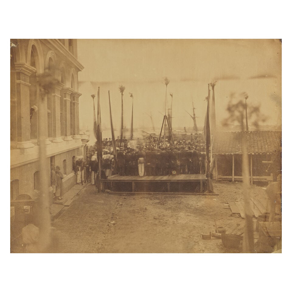 CHINA - HONG KONG A group of 66 views of Hong Kong, and colonial life, [c.1870-1890s]; and 3 oth... - 2