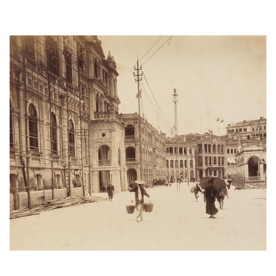 CHINA - HONG KONG A group of ten good Hong Kong street scenes (including Queen Street, Wellingto... - 3
