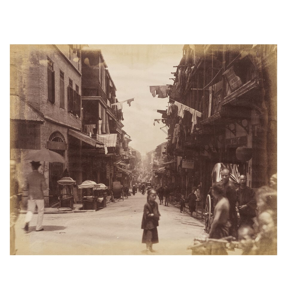 CHINA - HONG KONG A group of ten good Hong Kong street scenes (including Queen Street, Wellingto... - 5