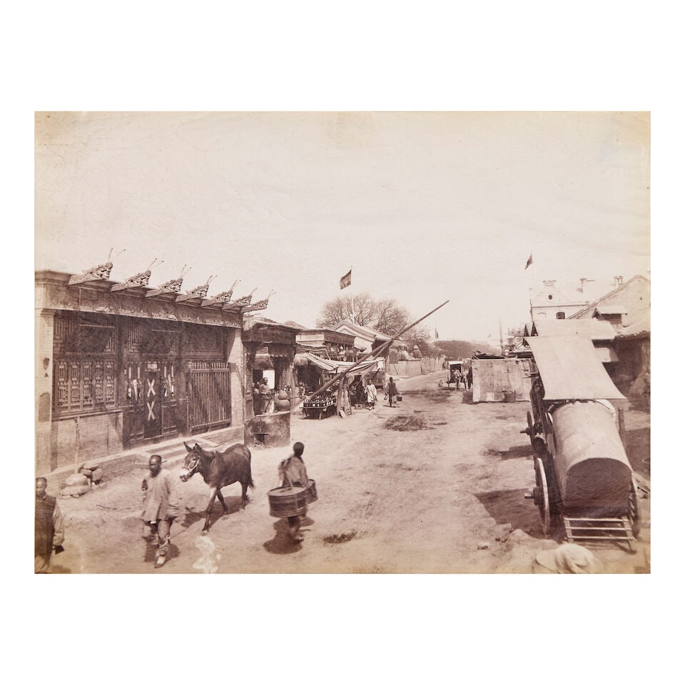 CHINA - BEIJING A miscellaneous group of fifteen views and street scenes, mostly relating to Bei... - 5