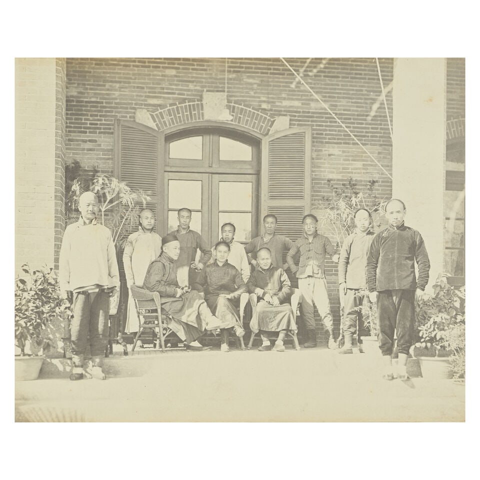 CHINA - BEIJING Album of 27 unusual views of the Legation Quarter in Beijing [Peking], [c.1905] - 2