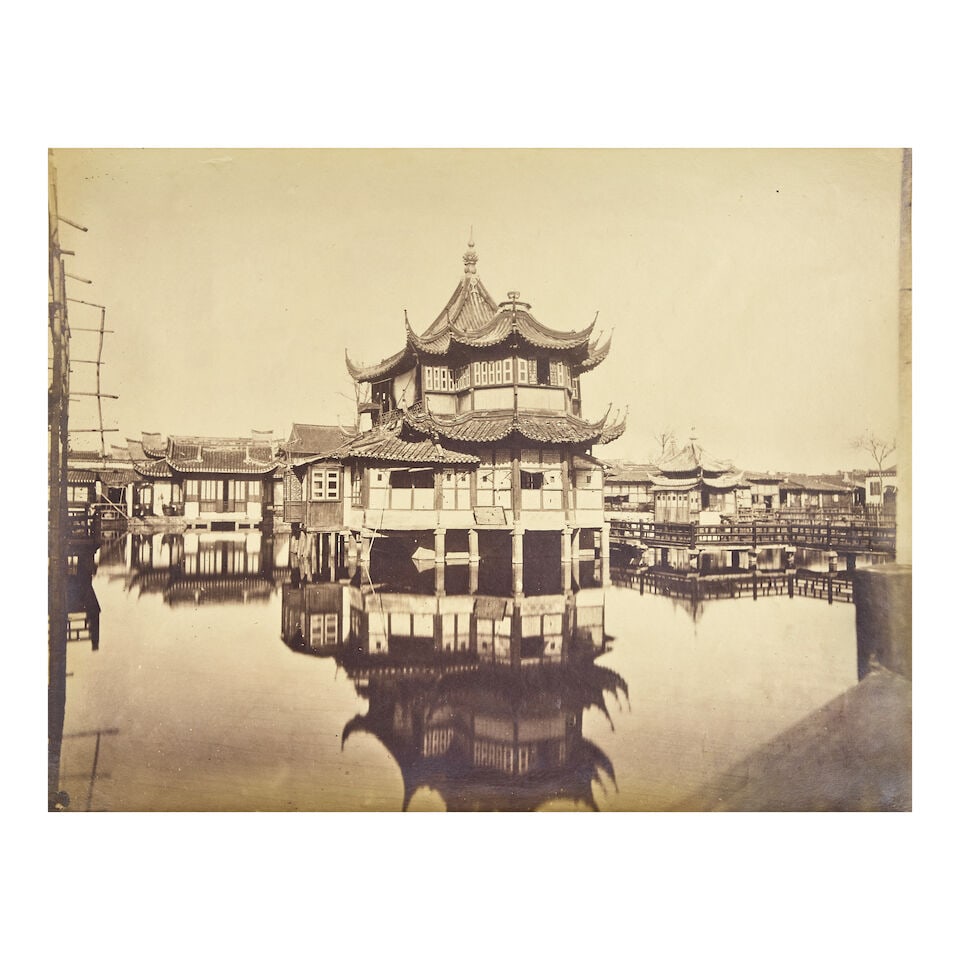 CHINA - SHANGHAI Sixteen views of Shanghai, [1870s-1900] (16) (1 of 5)