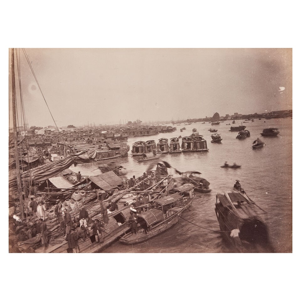 CHINA - CANTON/GUANGZHOU Twenty-two views of Canton [Guangzhou], including canals, sea front and... - 4