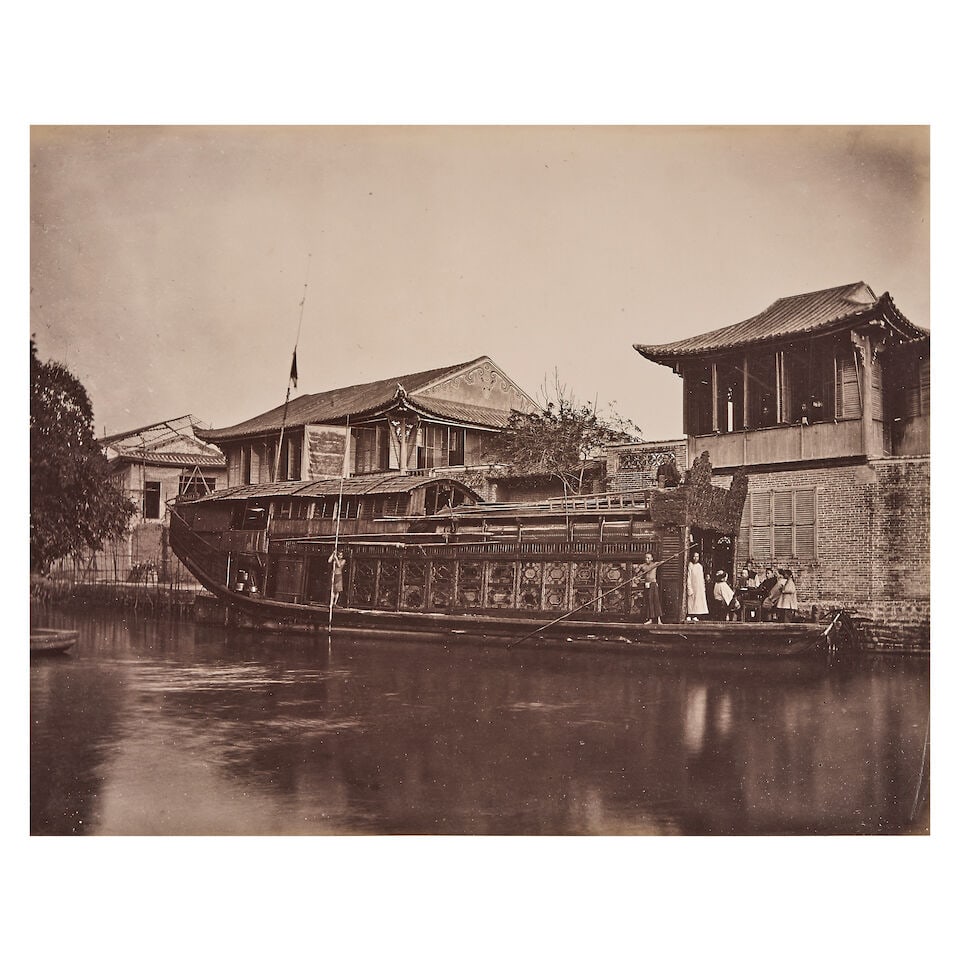 CHINA - CANTON/GUANGZHOU Twenty-two views of Canton [Guangzhou], including canals, sea front and... - 5