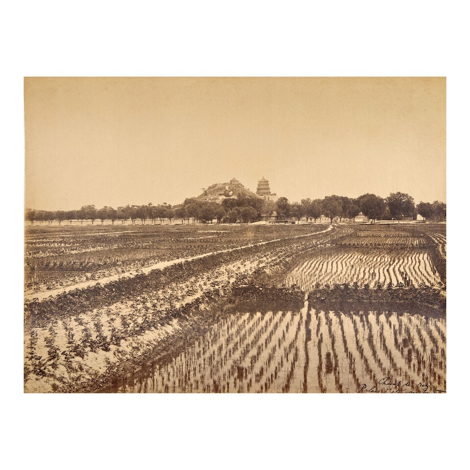 CHINA - BEIJING Sixteen views of the Imperial Summer Palace and environs, near Beijing, [1870s/8... - 2