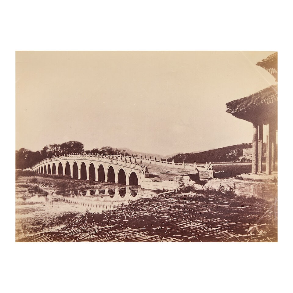 CHINA - BEIJING Sixteen views of the Imperial Summer Palace and environs, near Beijing, [1870s/8... - 3