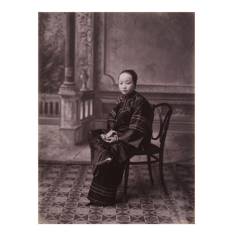 CHINA - PORTRAITS AND TYPES A group of twelve portraits, types and genre scenes, c.1880-1900 (12) - 6