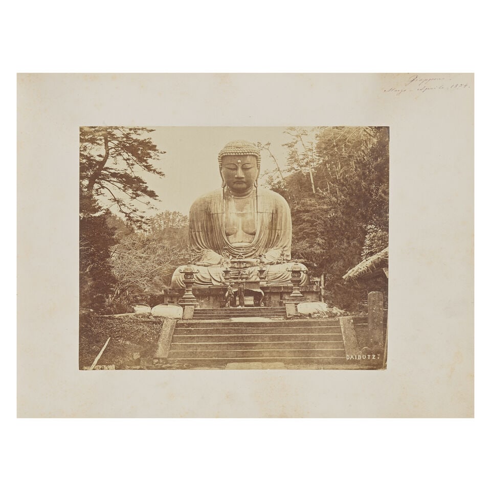 CHINA AND EAST ASIA Album of 59 views, compiled by the Italian artist Julius [Giulio] Blaas (18... - 2