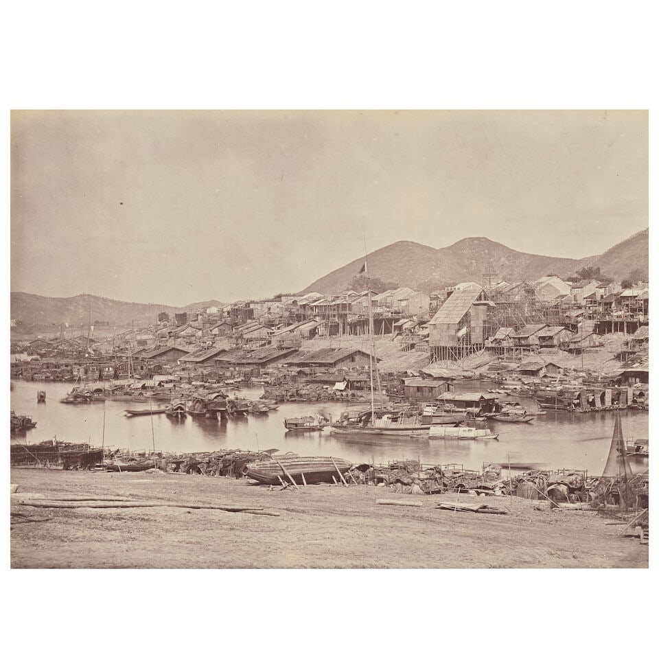 CHINA AND EAST ASIA Album of 59 views, compiled by the Italian artist Julius [Giulio] Blaas (18... - 5