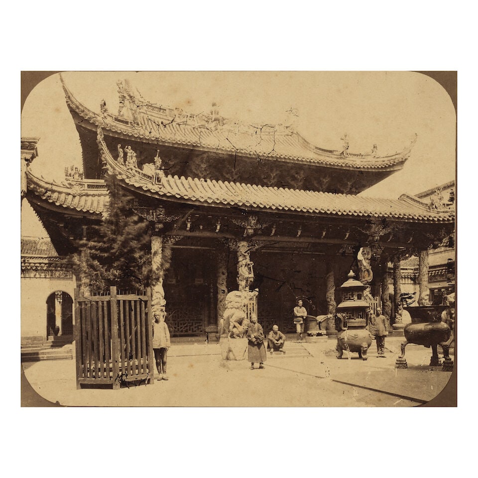 CHINA SAUNDERS (WILLIAM) 'Chinese official's (Mandarin's) procession' (2 copies, c.1870-1900 (5) - 2