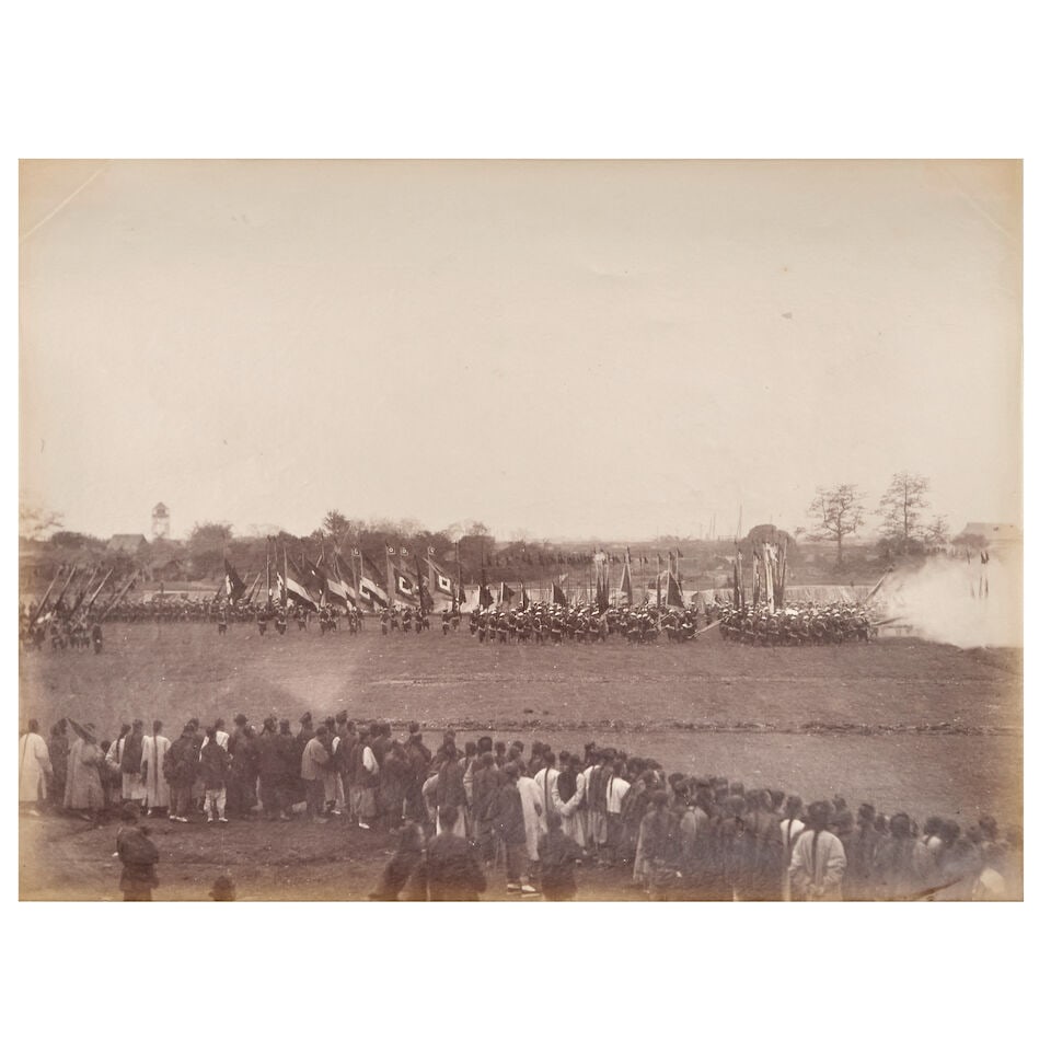 CHINA - MILITARY Three views, comprising 'General Pao Chao [Bao Chao] at the service of the troo... - 3