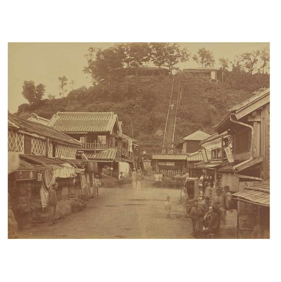 JAPAN BEATO (FELICE) and others. Forty-seven views of Japan, and 14 portraits or genre types, [1... - 7