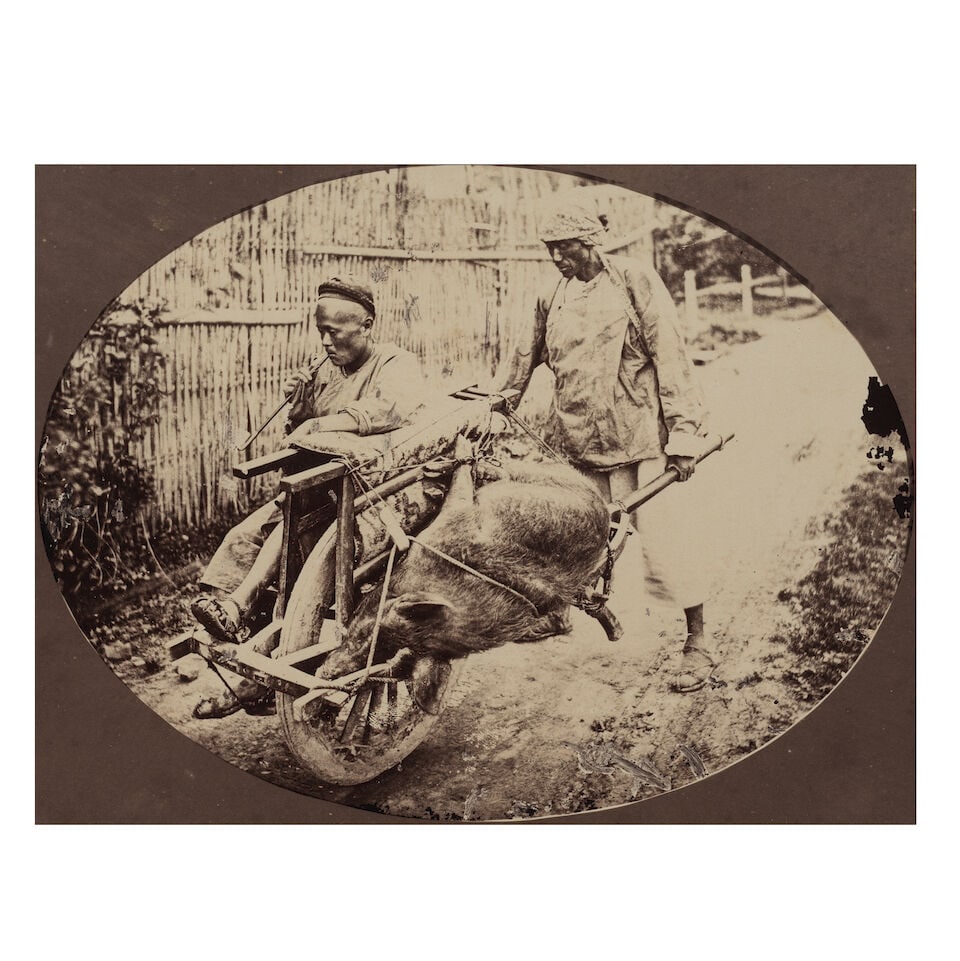 CHINA SAUNDERS (WILLIAM) and others. Group of 11 trades or genre scenes, of which seven attribut... - 2